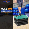 Yes4all Plataforma Aeróbica De Escalón Alto Ajustable, 16  X 4