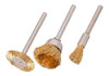 Accesorio Torno Mini Drill 3 Cepillos De Bronce Ruhlmann .3 0