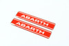 Emblema Adesivo Resinado Fiat Abarth  Coluna Rs11 Fgc 2