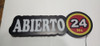 Cartel Luminoso Led Abierto 24 Hs 6 Cartel Luminoso Led Abierto 24 Hs 6