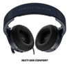 Auriculares Gaming Mic Plegable 3.5mm Jack Azul Oscuro 5