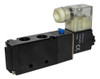Válvula Pneumática Solenoide 5/2 Vias Retorno Mola 3/8 24vcc 3