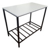 Mesa Trabajo Gastronomica 240x55 Cm Con Estante 0