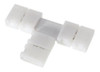 Conector En T Para Tira Led Monocromática 5050 2 Pin 10mm 0