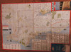 1973 Uruguay Mapa Desplegable Empresa Esso Playa Pocitos 3