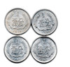 Republica Popular China Lote Monedas 1 Fen 4 Años Diferentes 0