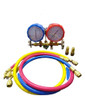 Manifold Dual R410a/r22/r134a Juego De Mangueras 90 Cooltech 2