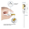 Veetop - Cable De Red Ethernet (cat. 8, 32.8ft, 40 Gbps, 200 5