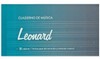 Cuaderno Pentagramado Leonard  Con 32 Hojas 6 Penta X Hoja 0