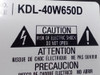 Botonera Tv Sony Kdl40w650d. 2