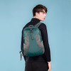 Mochila Verde Oscuro P/senderismo Liviana E Impermeable 22l 3