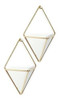Vasija Para Pared Umbra Trigg Laton Metal 0