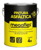 Pintura Asfaltica X4 Litros Solvente Megaflex 0