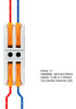 Bornera Empalme Rapido 0.08 A 2.5mm 2 Vias Electronica 1