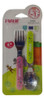 Set De Cubiertos Cuchara Tenedor De Metal Para Bebé Farlin 1