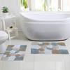 Juego De 2 Alfombrillas De Baño De Algodón Pebbles - Alfombr 1
