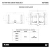 Bateria 12x75 75 Ah Soporte Ancho Regulable Autos Collino 3