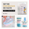 Set 2 Bolsas Al Vacío Vonne Manual Aspiradora 45x70cm Lelab 1
