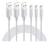 Cable Lightning Con Certificacin Mfi, Paquete De 3 Cables De 0