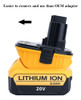 Adaptador Compatible Con Dewalt 18v Y 20v Max Litio 4