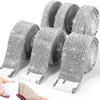 6 Rollos De Cintas Adhesivas Imitacion Diamante, Deco - E 0