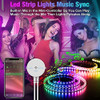 Luces Led De 65.6 Pies Para Dormitorio, Tiras De Luces Led R 1