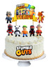 Banderines Stumble Guys Cumpleaños Personalizados 1