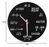 Reloj De Pared Decodyne Math. Exclusivo Reloj De Pared. Cad. 2