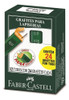 Grafite 0.9mm 2b Faber Castell - 12 Estojos Com 24 Grafites 0