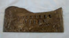 Plaqueta Antigua De Bronce De Un Acueducto Romano 0
