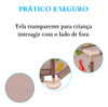 Cercadinho Infantil Para Bebe Com Tela Transparente E Seguro 5