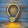 Cartel Lamparita Luz Idea Neón Led Deco 2