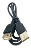 Kit 12 Pçs - Cabo Usb Macho + Usb Femea - Extensor Usb 80 Cm 3