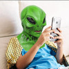 Máscara De Alienígena Aterradora Para Halloween, 3