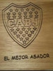 Tabla Asado Madera 60cm Grabado Gratis Parrilla Once Olivos 2