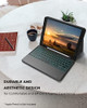 Fdqi Teclado Retroiluminado Compatible Con iPad 2021 6