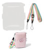 Capa Protetora Cristal Para Instax Mini Link 2 + Alça Ombro 6