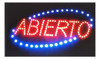 Cartel Led Abierto - Con Envío Gratis 0