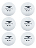 Kit 6 Bolas Ping Pong Tênis De Mesa Penalty Oficial Branco 1