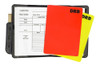 Tarjetas De Arbitro Futbol + Estuche + Lápiz 0