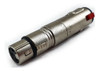 Ficha Adaptador Canon Hembra Xlr  A Plug Hembra 6.5mm Mono 0