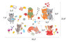 Vinilo Decorativo Pared [7ndkk5yb] Gatos 1