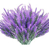 Jemong 8 Paquetes De Flores Artificiales De Lavanda Para Ext 0