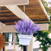 Jemong 8 Paquetes De Flores Artificiales De Lavanda Para Ext 4