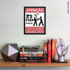Placa Quadro Decorativo - Atenção Não Toque Na Coleção 27x35 1