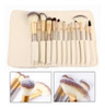 Pinceles De Maquillaje Pro 12pcs Set Polvo Base Delineador D 3