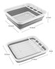 Rejilla De Secado De Platos Plegable Organizador De Escurrid 1