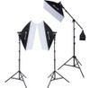 Softbox X3 Set De Fotografia 5 Lámparas Cabezales Foto 4