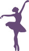 Vinilo Pegotin De Pared Bailarina Varios Diseños 2