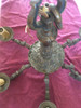 Araña De Techo Antigua De Bronce, 6 Lámparas. 2